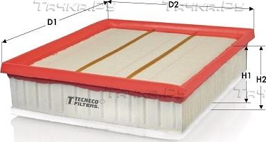 Воздушный фильтр  Tecneco Filters для MAN TGE 2016-2026. Артикул AR1657PMS