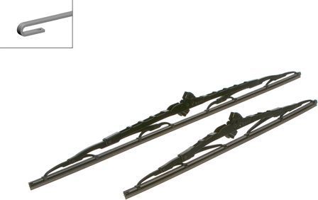 Щетки стеклоочистителя (дворники) Bosch Twin. Артикул 3 397 118 304