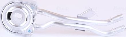 Радиатор масляный (маслоохладитель) для двигателя Nissens (алюминий). Артикул 91105