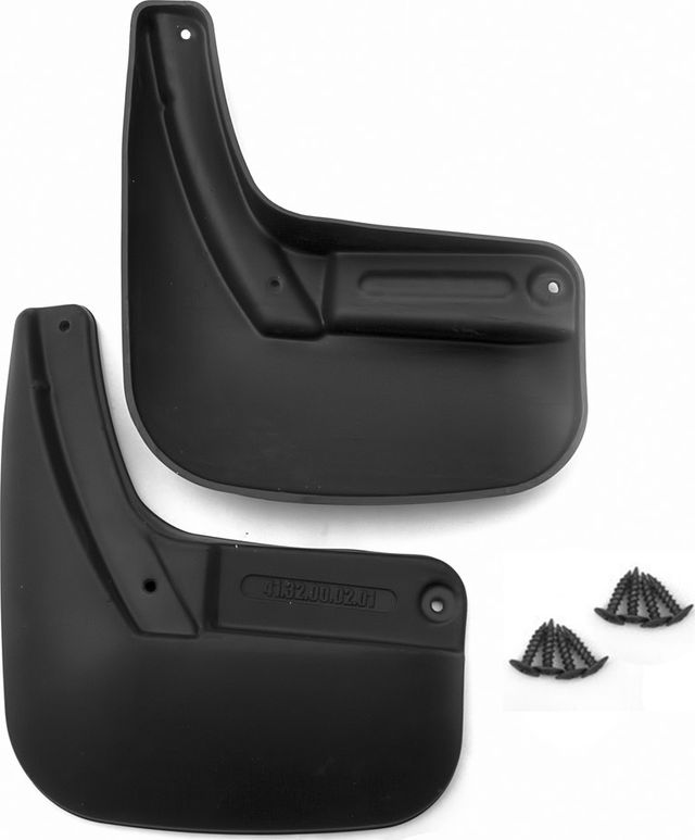 Брызговики Autofamily задняя пара для Renault Logan II седан 2014-2026. Артикул NLFD.41.32.E10