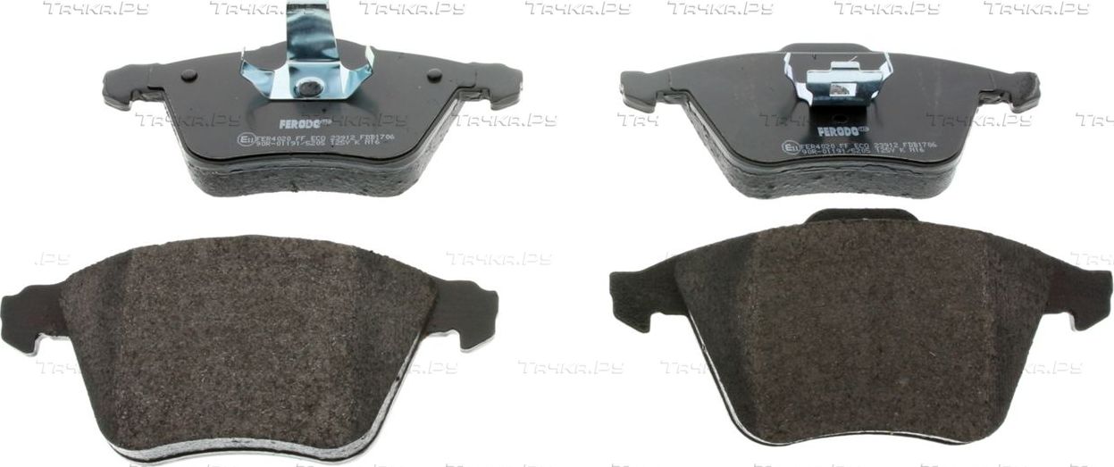 Тормозные колодки Ferodo Premier Eco Friction передние для Opel Signum I 2006-2008. Артикул FDB1706