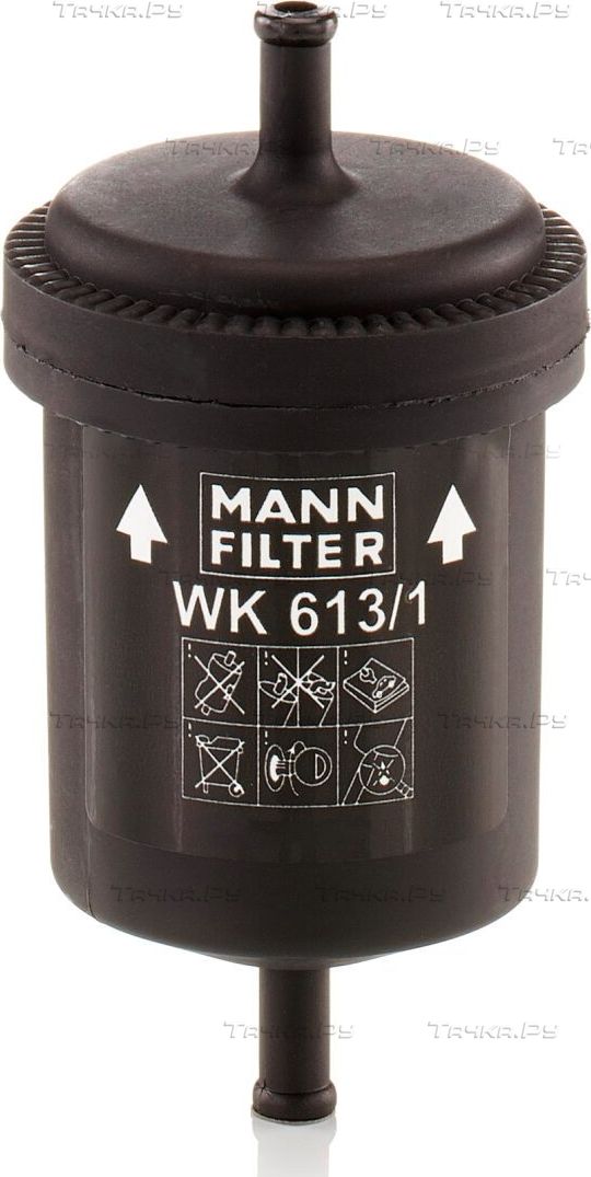 Топливный фильтр Mann-Filter для Lancia Delta II (836) 1993-1999. Артикул WK 613/1
