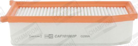 Воздушный фильтр Champion для Renault Kaptur I 2016-2026. Артикул CAF101062P