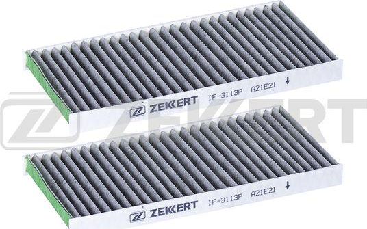 Салонный фильтр Zekkert. Артикул IF-3113P