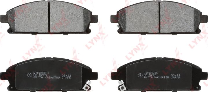 Тормозные колодки LYNXauto. Артикул BD-5729