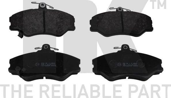 Тормозные колодки NK. Артикул 223404