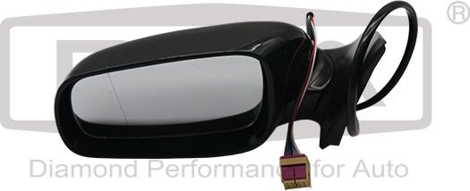 Зеркало боковое DPA левое для Skoda Fabia I 1999-2008. Артикул 88570107502