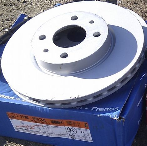 Тормозной диск ATE передний для Fiat Albea 2001-2006. Артикул 24.0120-0142.1