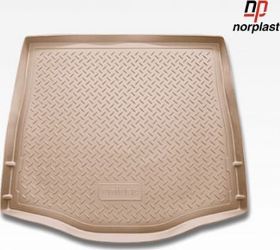 Коврик Норпласт для багажника Kia Mohave 5 мест 2009-2026 Бежевый. Артикул NPL-P-43-22Beige