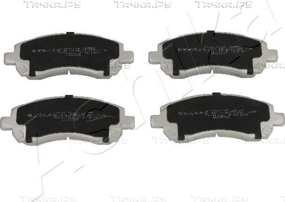 Тормозные колодки ASHIKA передние для Subaru Legacy III 1998-2000. Артикул 50-07-711