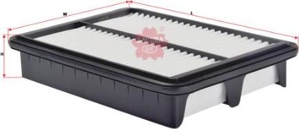 Воздушный фильтр Sakura. Артикул A-38600