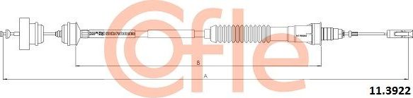Трос сцепления Cofle для Fiat Ulysse I 1994-2002. Артикул 92.11.3922