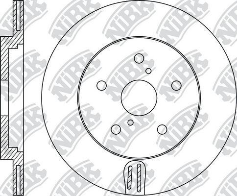 Тормозной диск NiBK. Артикул RN1932
