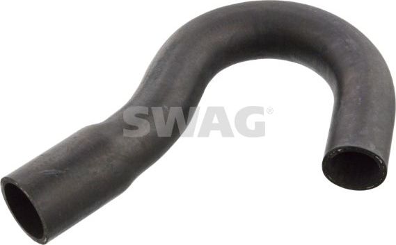 Патрубок радиатора (системы охлаждения) SWAG (резина). Артикул 10 91 4008