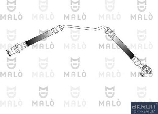 Тормозной шланг Malò. Артикул 80418