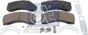 Тормозные колодки DT Spare Parts. Артикул 4.90936