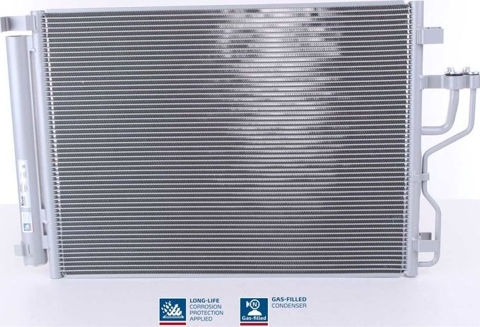 Радиатор кондиционера (конденсатор) Nissens (алюминий). Артикул 940207