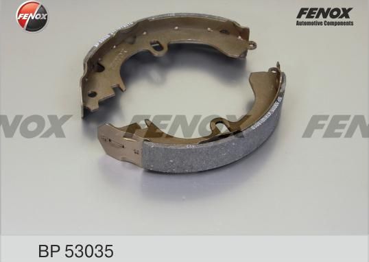 Тормозные колодки Fenox. Артикул BP53035