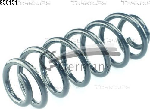 Пружина подвески CS-Germany задняя для Volkswagen Passat B7 2010-2014. Артикул 14.950.151