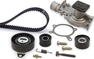 Помпа (водяной насос) с комплектом ремня ГРМ Gates PowerGrip® для Ford Fiesta III 1992-1995. Артикул KP35360XS