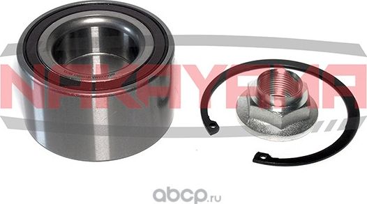 Подшипник передней ступицы колеса, комплект MAZDA 3 (BK14) 03-, 3 (BK12) 03 (Nakayama). Артикул M1100NY