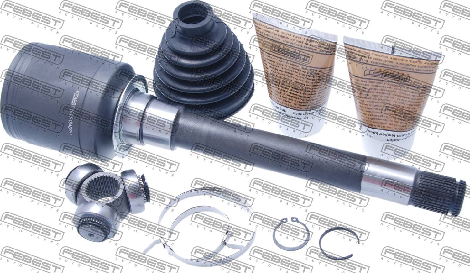 Шрус внутренний (граната) Febest. Артикул 1611-164SRH