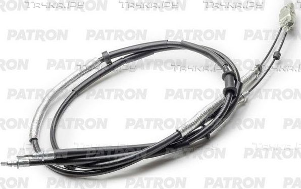 Трос ручника (тросик ручного тормоза) Patron. Артикул PC3456