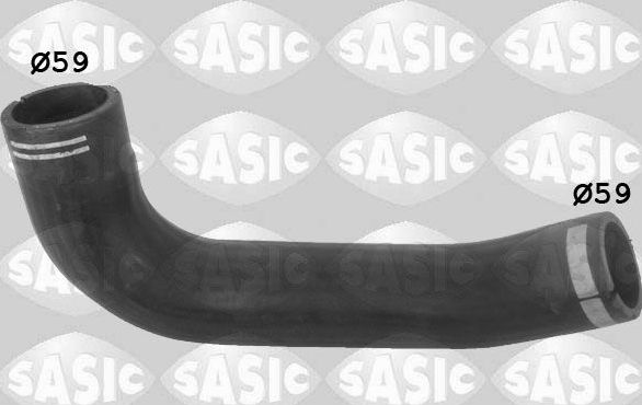 Патрубок интеркулера Sasic для Citroen Jumper II 2006-2026. Артикул 3330018