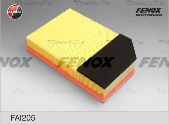 Воздушный фильтр Fenox для Volvo XC90 I 2002-2014. Артикул FAI205