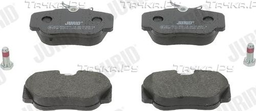 Тормозные колодки Jurid. Артикул 571353J
