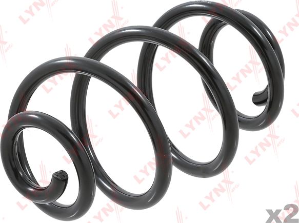 Пружина подвески LYNXauto задняя для Nissan Micra K12 2003-2010. Артикул SC-2519