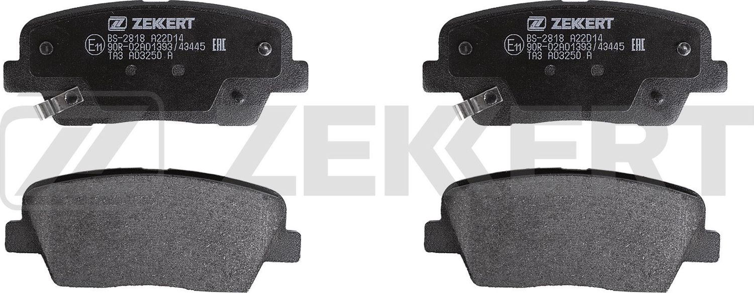 Тормозные колодки Zekkert. Артикул BS-2818