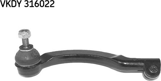 Наконечник рулевой тяги SKF. Артикул VKDY 316022