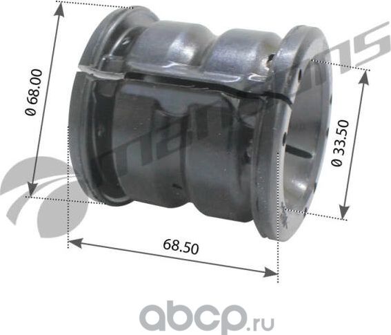 Втулка стабилизатора переднего DAF XF106 (Mansons). Артикул 200234