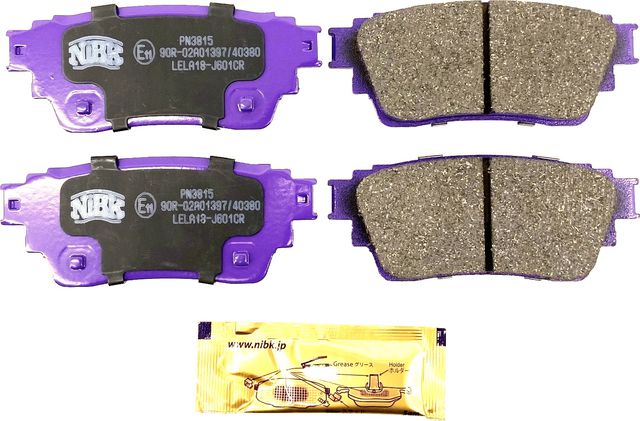 Тормозные колодки NiBK задние для Mitsubishi Outlander III 2012-2026. Артикул PN3815