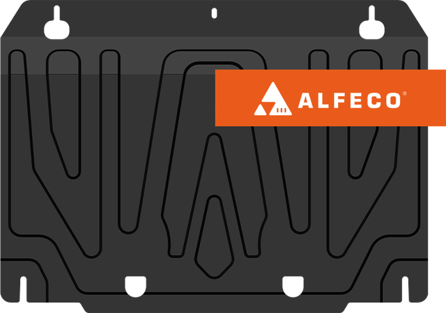 Защита Alfeco для картера и КПП Jac J7 2020-2026. Артикул ALF.56.13
