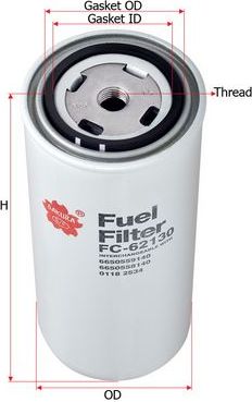 Топливный фильтр Sakura. Артикул FC-62130