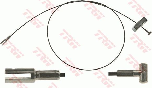 Трос ручника (тросик ручного тормоза) TRW. Артикул GCH533