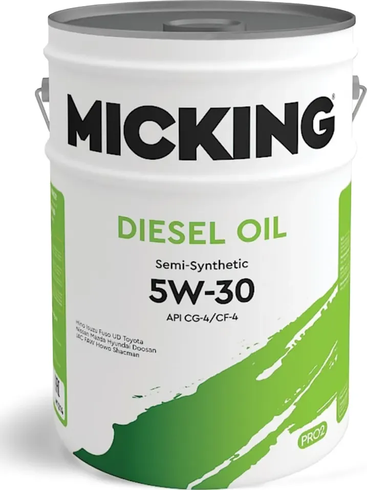MICKING DIESEL OIL PRO2 5W-30 CG-4/CF-4 S/S 20Л. Micking. Артикул M1214