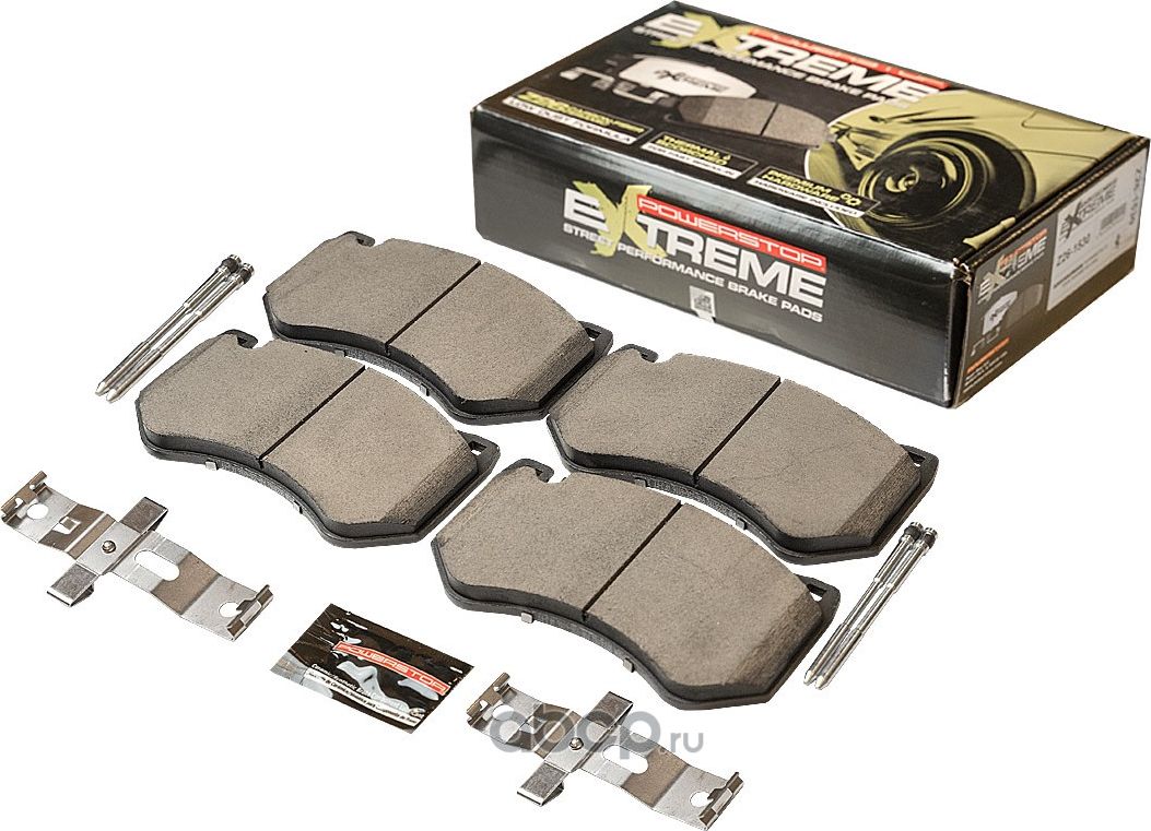 Передние керамические колодки Extreme Street Performance Z26 PowerStop 26-1530. Артикул 261530