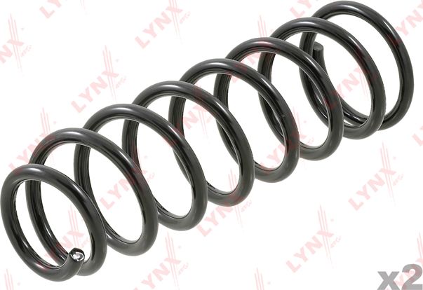 Пружина подвески LYNXauto задняя для Toyota Corolla Verso I 2001-2004. Артикул SC-2711