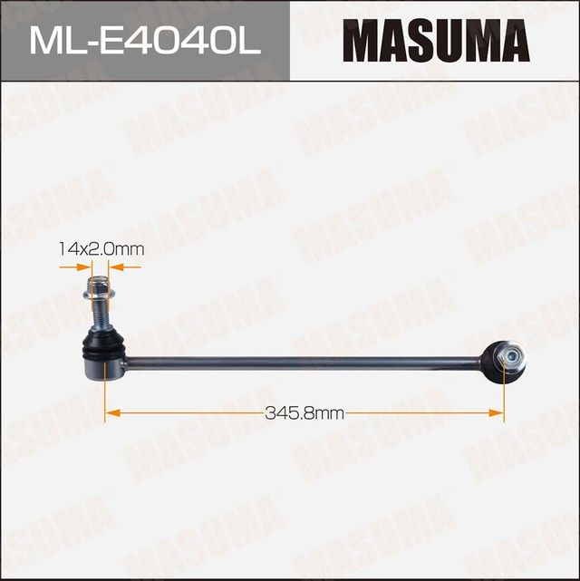 Стойка (тяга) стабилизатора Masuma передняя левая для Land Rover Range Rover Sport I 2005-2013. Артикул ML-E4040L