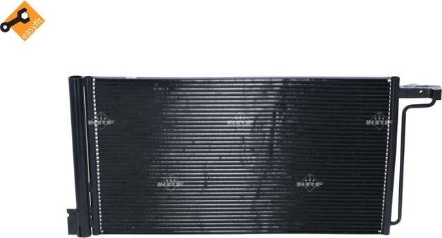 Радиатор кондиционера (конденсатор) NRF (алюминий) для Ford C-MAX II 2015-2019. Артикул 350438