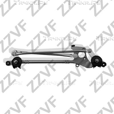 Трапеция стеклоочистителя (дворника) ZZVF передний для Toyota RAV4 III (XA30) 2005-2013. Артикул ZV42AUT