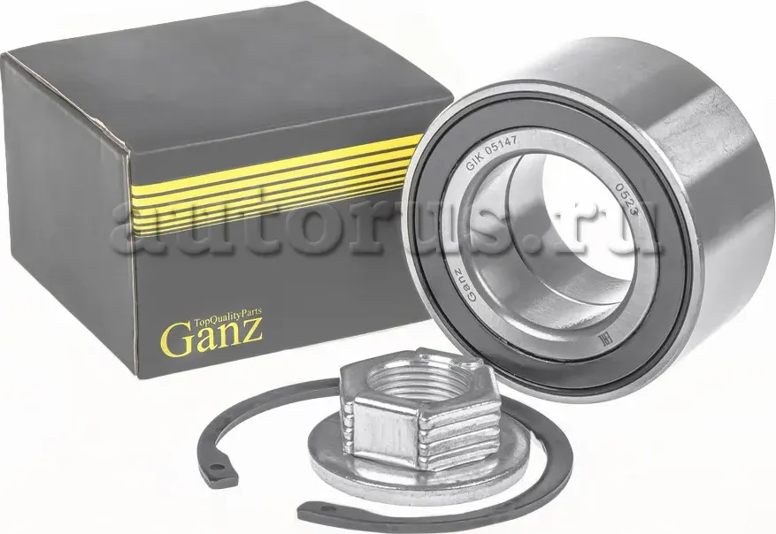 Подшипник ступицы передний (Ganz). Артикул GIK05147