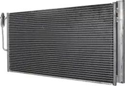 Радиатор кондиционера (конденсатор) Zentparts для MINI Clubman I (R55) 2007-2014. Артикул Z19302