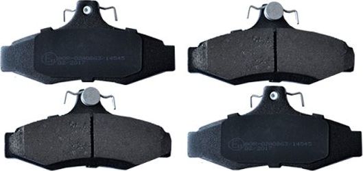 Тормозные колодки ASAM. Артикул 55457