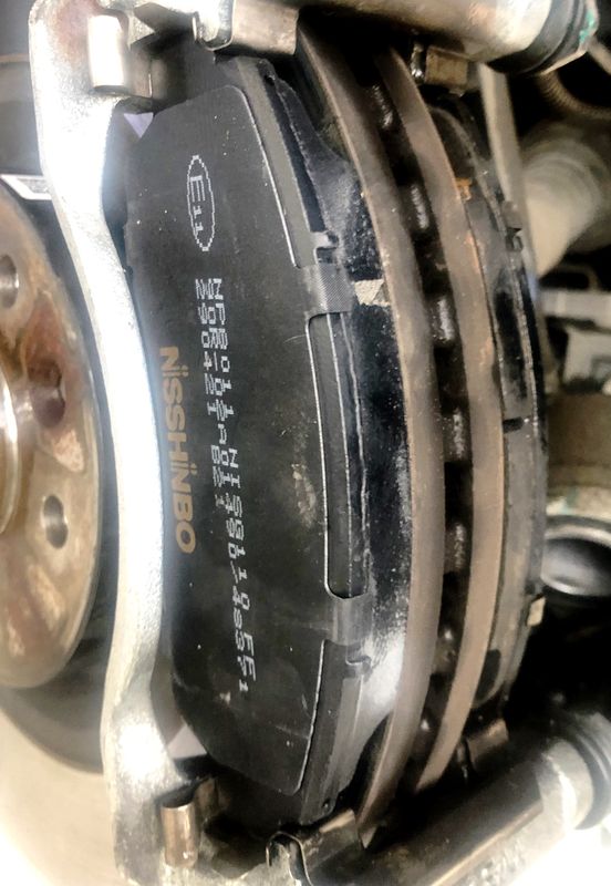 Тормозные колодки Nisshinbo передние для Haval H5 I 2014-2026. Артикул NP8011