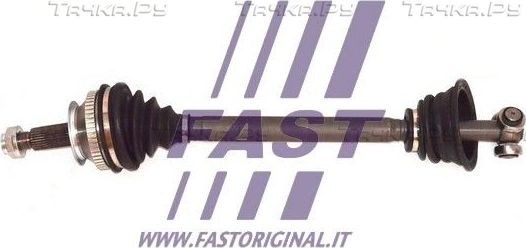 Полуось (привод в сборе, приводной вал) Fast левая для Renault Master II 1998-2010. Артикул FT27150