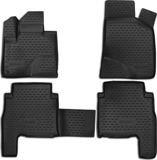 Коврики Element для салона Hyundai Santa Fe II 2010-2012. Артикул NLC.3D.20.37.210